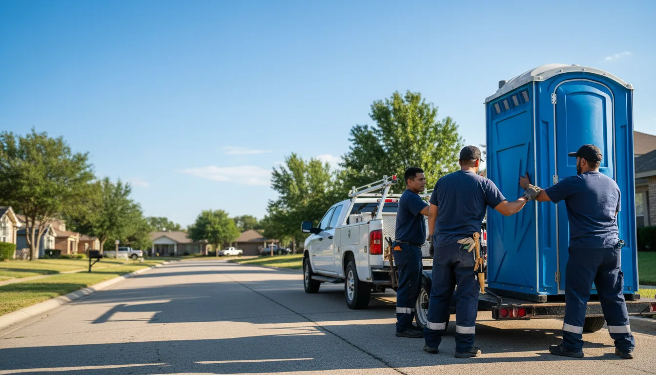 Portable Toilet Rental in Eleroy, IL near me